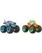 Комплект бъгита Hot Wheels Monster Trucks - Motosaurus и Mega-Wrex, 1:64 - 2t
